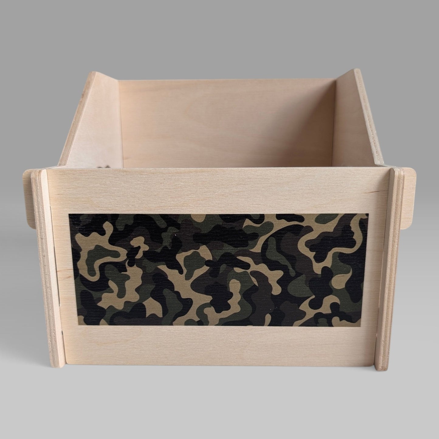 7-INCH VINYL RECORD CRATE "CAMO"
