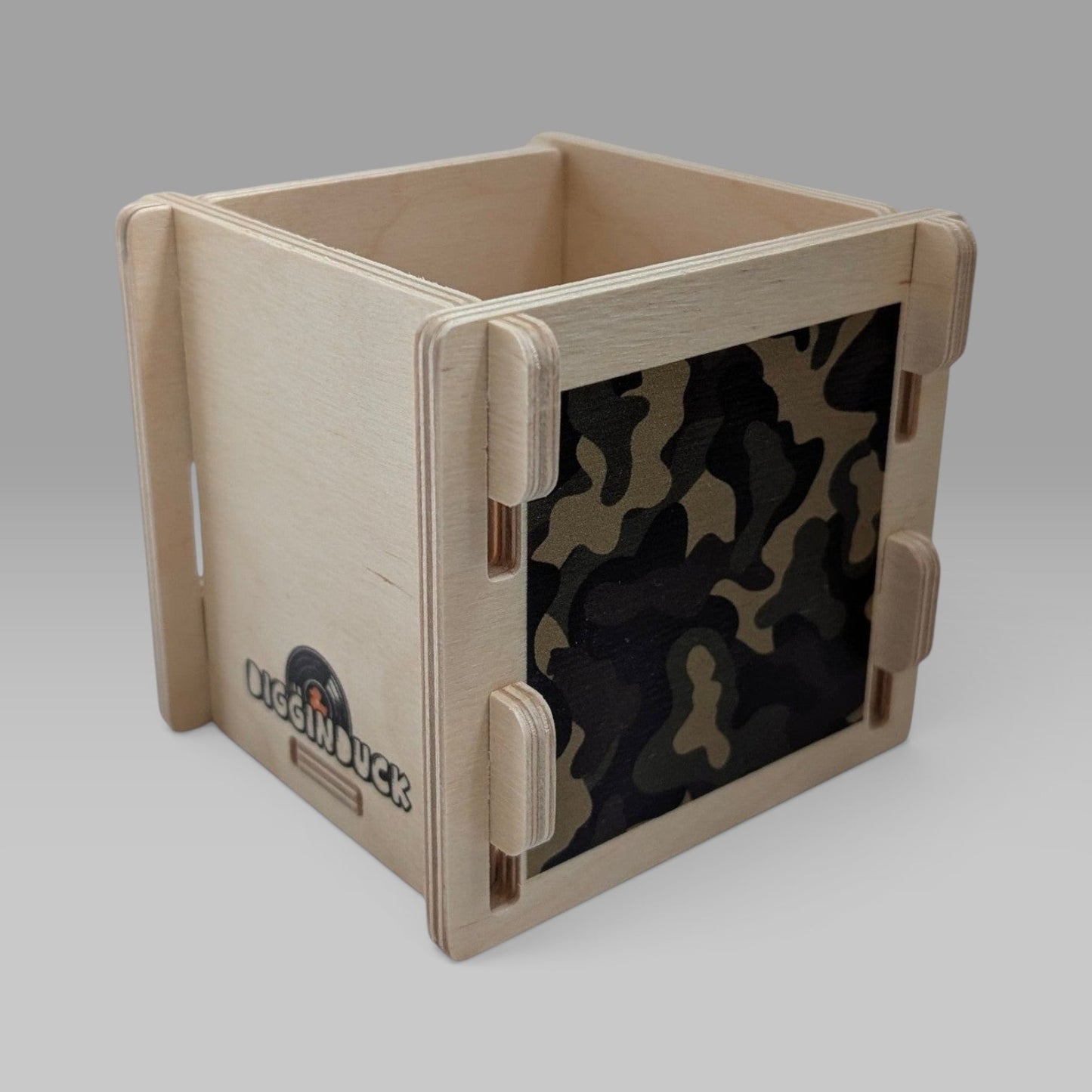 "CAMO" SET DIGGIN CRATE + BOX + TWO COASTERS