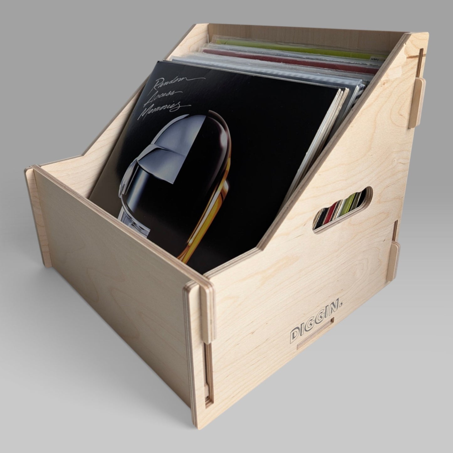 12-INCH VINYL RECORD CRATE "BASIC"