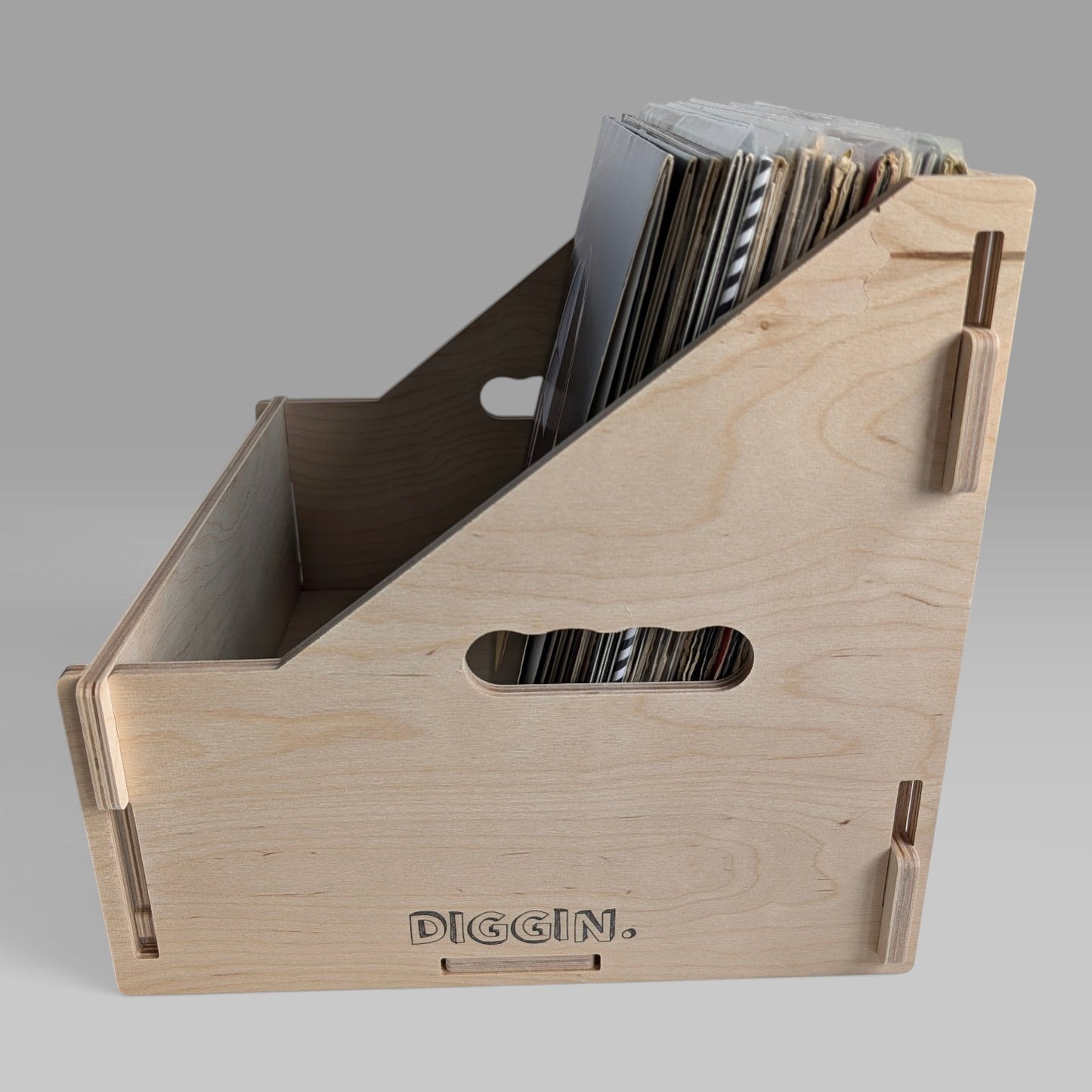 12-INCH VINYL RECORD CRATE "BASIC"