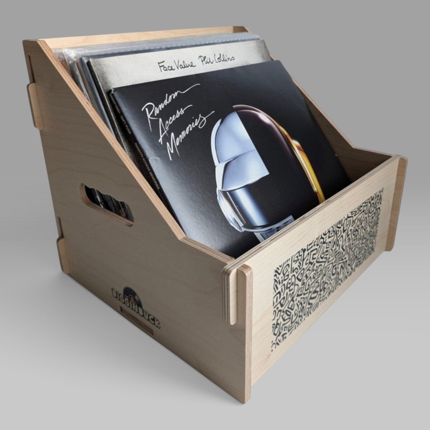 "DOODLES" SET DIGGIN CRATE + BOX + TWO COASTERS