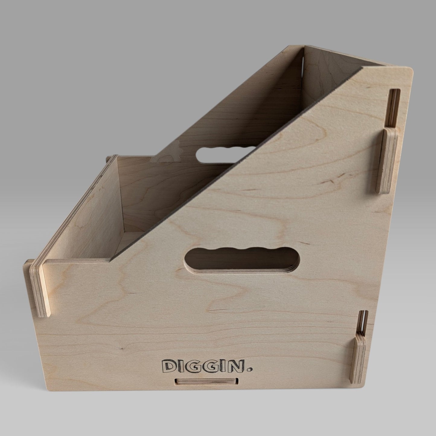 12-INCH VINYL RECORD CRATE "DOODLES"
