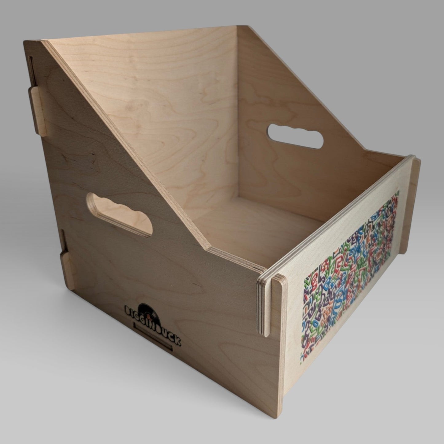 12-INCH VINYL RECORD CRATE "DOODLES COLOR"
