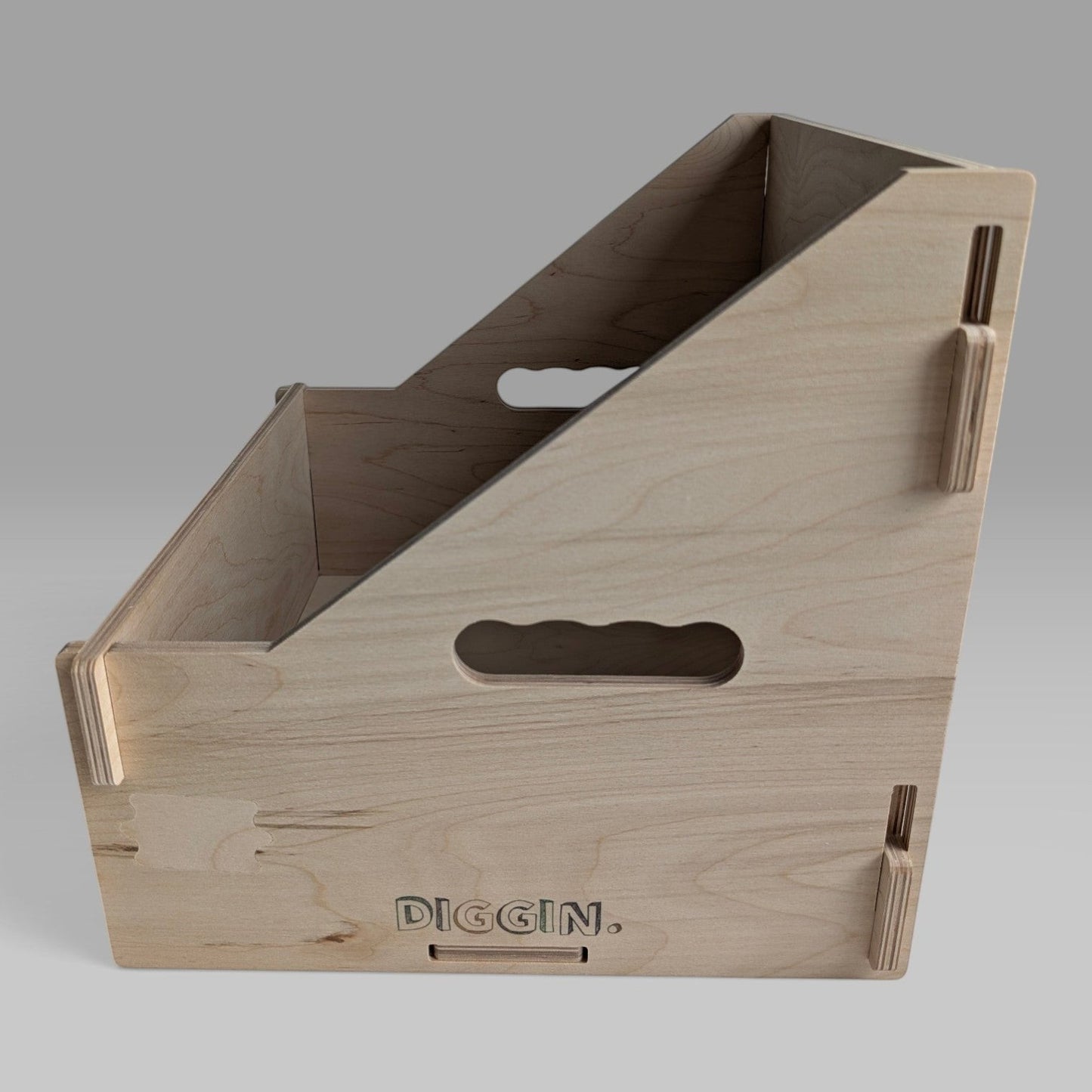 12-INCH VINYL RECORD CRATE "CAMO"