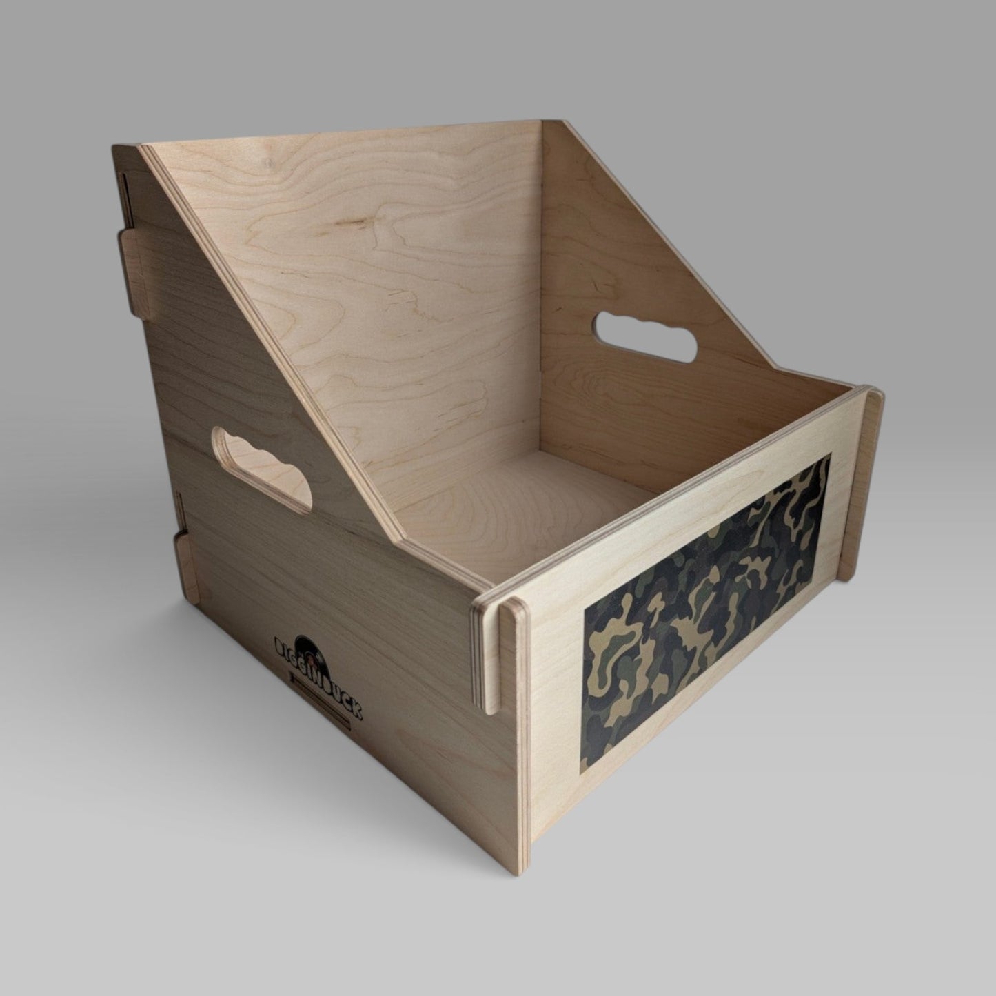 "CAMO" SET DIGGIN CRATE + BOX + TWO COASTERS