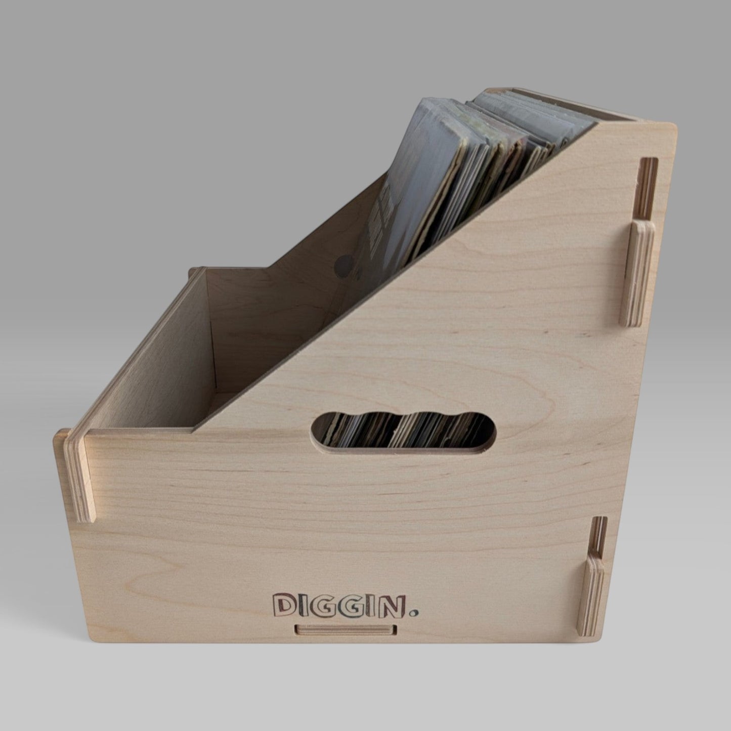 "BEATBROSKI" SET DIGGIN CRATE + BOX + TWO COASTERS
